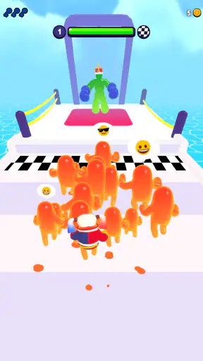 Join Blob Clash 3D: Löparspel screenshot