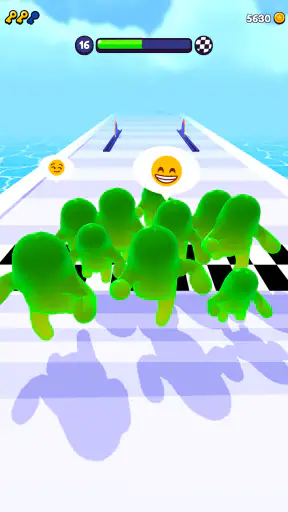 Join Blob Clash 3D: Löparspel screenshot