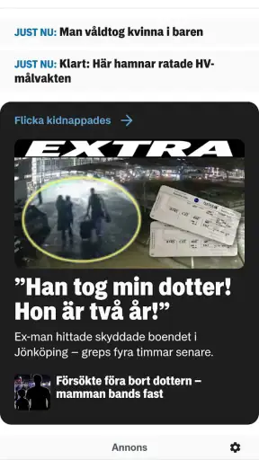 Jönköpings-Posten screenshot
