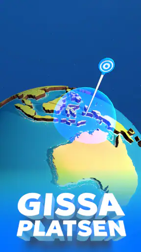 Jordglobe Geografi-spel screenshot