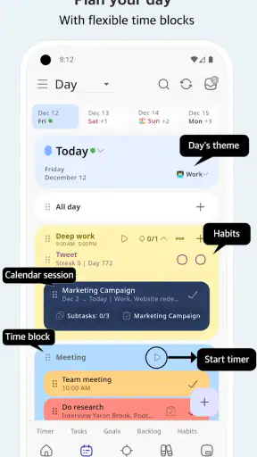Journal it! Productivity, Note screenshot