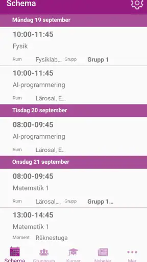 JU Mobile screenshot