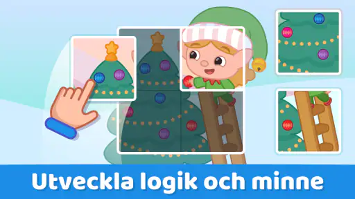 Jul vinter lekar för små barn screenshot