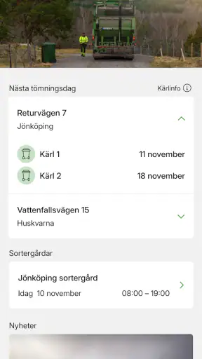 June Avfall & Miljö screenshot