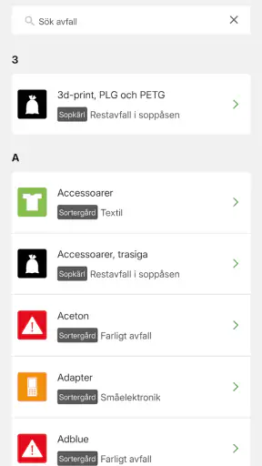 June Avfall & Miljö screenshot
