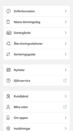 June Avfall & Miljö screenshot