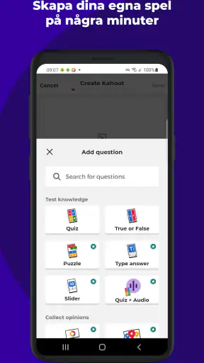 Kahoot! Spela & skapa quiz screenshot