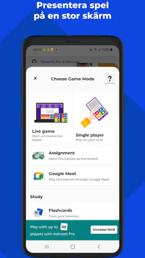 Kahoot! Spela & skapa quiz screenshot