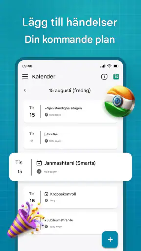 Kalender screenshot