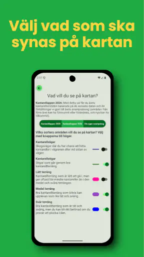 Kantarellappen screenshot