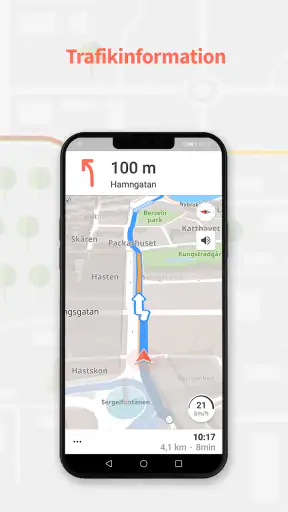 Karta GPS Navigering & Trafik screenshot