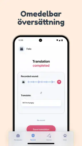 Katt översättare – Kattspråk screenshot