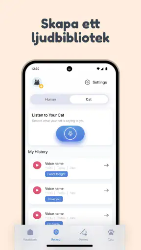 Katt översättare – Kattspråk screenshot