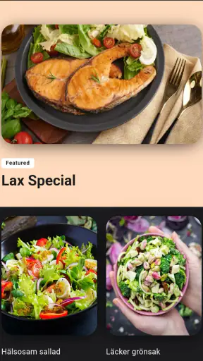 Keto recept screenshot