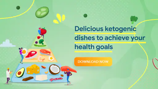 Keto recept screenshot