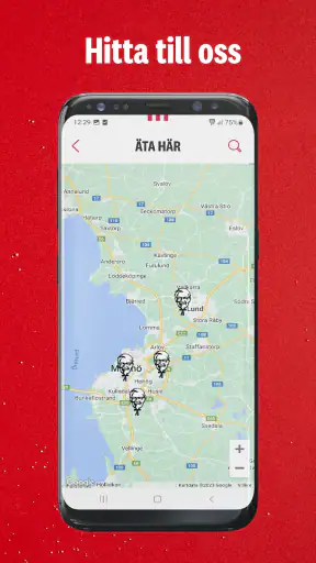 KFC Sweden screenshot