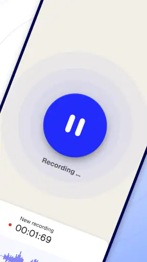 Klang.ai: Transkribering screenshot