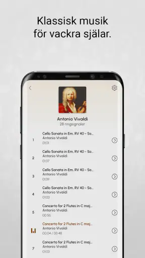 Klassisk Musik Ringsignaler screenshot