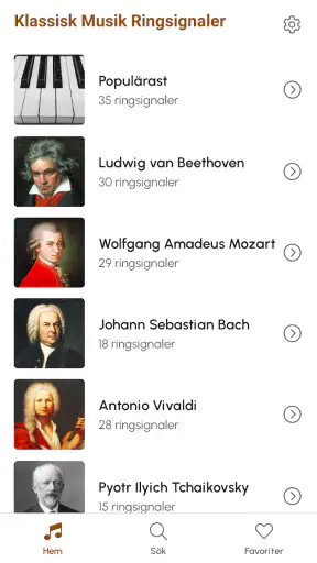 Klassisk Musik Ringsignaler screenshot