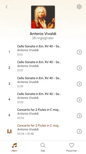 Klassisk Musik Ringsignaler screenshot