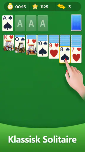 Klassisk Solitaire screenshot
