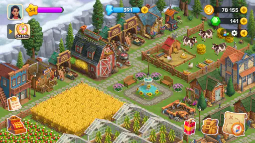 Klondike Adventures: Bondgård screenshot