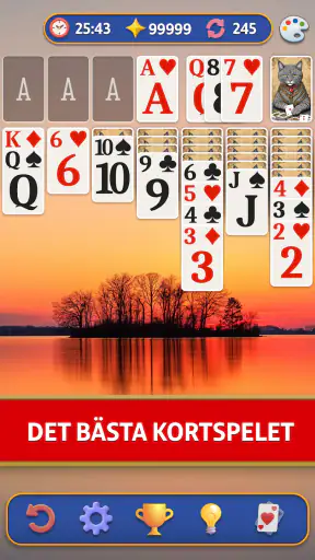 Klondike Patiens - Kortspel screenshot