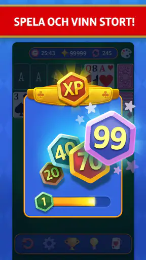 Klondike Patiens - Kortspel screenshot