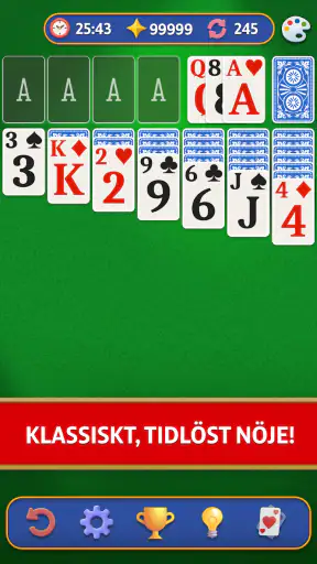 Klondike Patiens - Kortspel screenshot