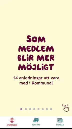 Kommunal Mina sidor screenshot
