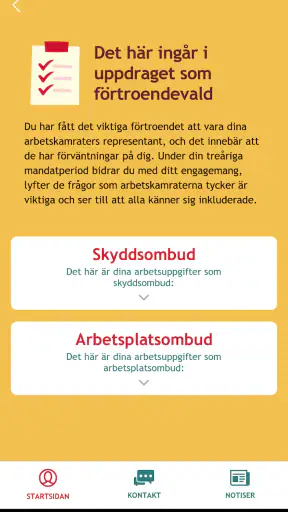 Kommunal Mina sidor screenshot