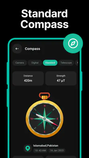 Kompass - Digital Kompass screenshot