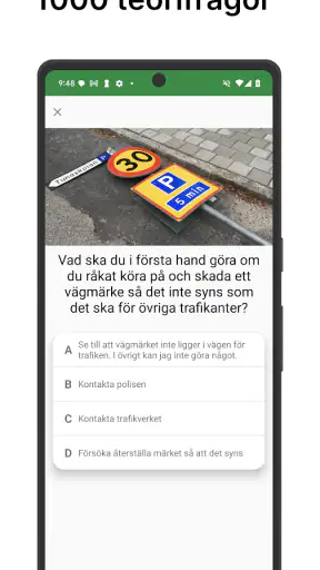 Körkortsfrågor screenshot