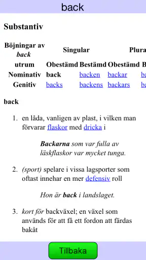 Korsordshjälp screenshot
