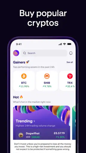 Kraken: Trade Bitcoin & Crypto screenshot