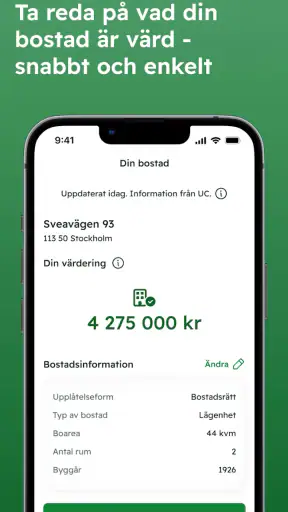 Kreddy - se ditt kreditbetyg screenshot