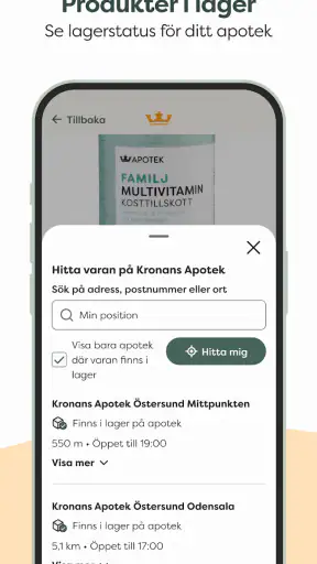 Kronans Apotek – Mina recept screenshot