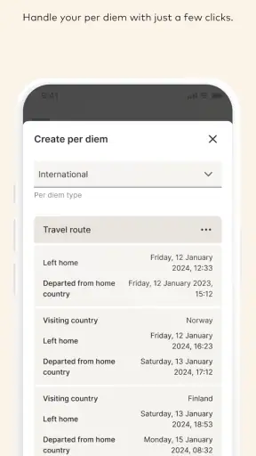 Kvitto & Resa screenshot