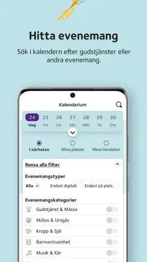 Kyrkguiden screenshot