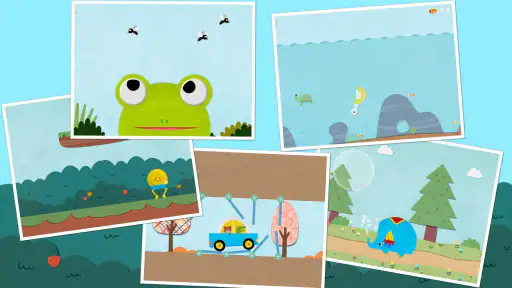 Labo Pappers skylt-Barn konst  screenshot