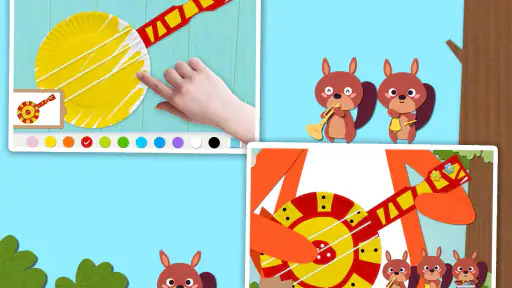 Labo Pappers skylt-Barn konst  screenshot