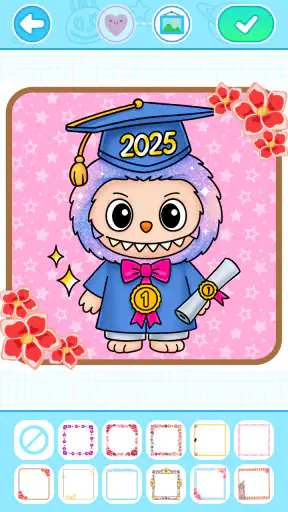 Labubu Coloring Games for Kids screenshot