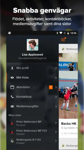 laget.se screenshot