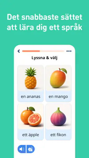 Lär dig svenska - 11 000 ord screenshot