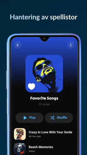 Lark Player: Musikspelare, MP3 screenshot
