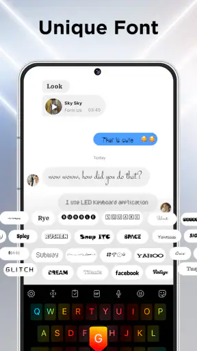 LED-tangentbord screenshot