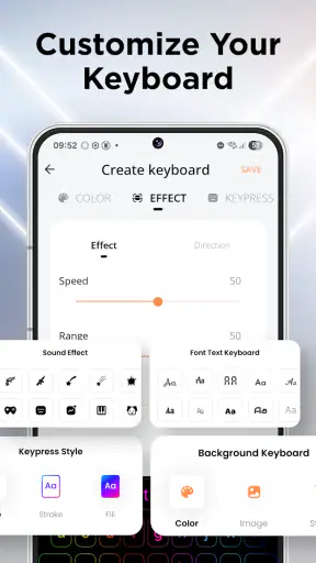 LED-tangentbord screenshot
