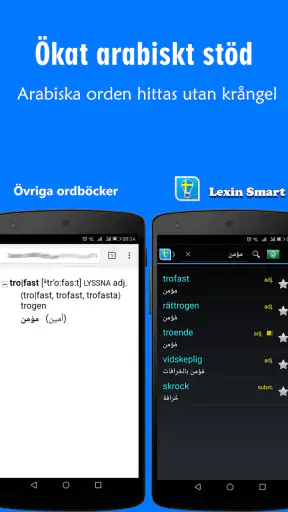 Lexin Smart - svenska ordbok screenshot