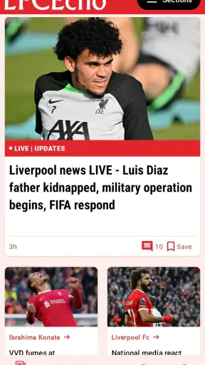 LFC Echo screenshot