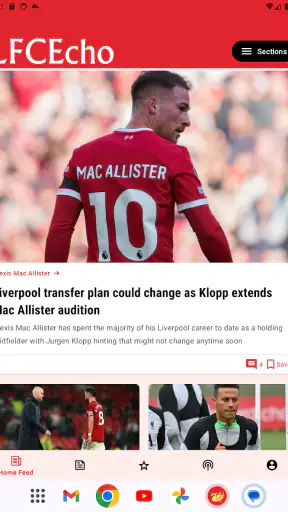 LFC Echo screenshot